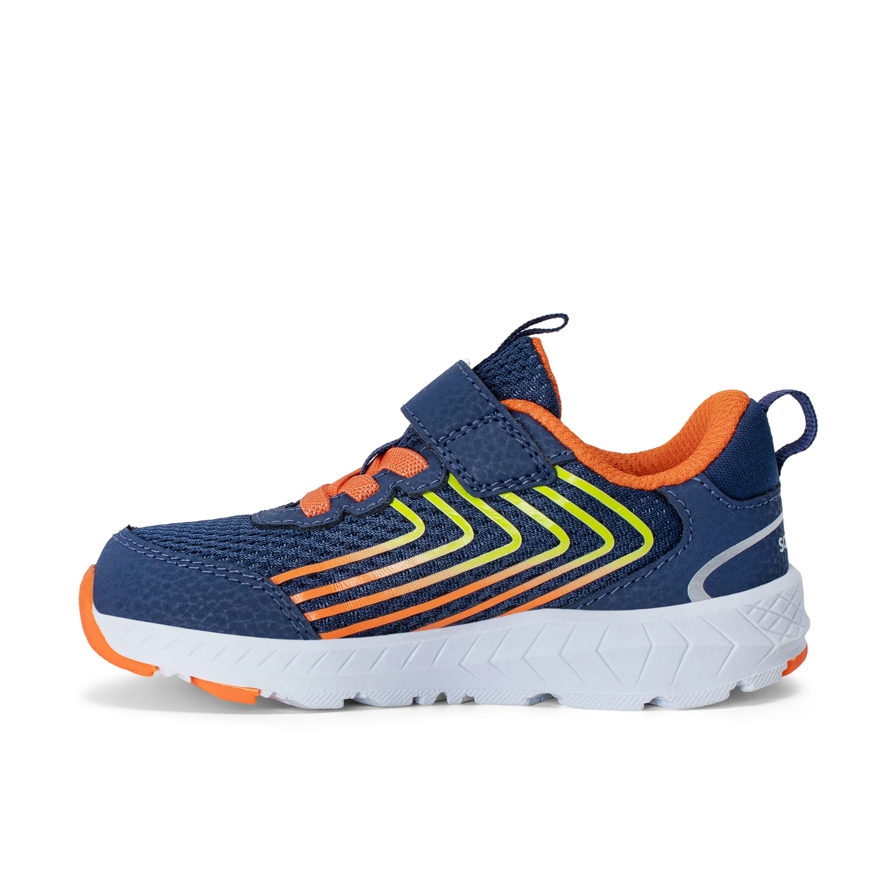 Wind 3.0 Jr. Sneaker - Big Kid Navy/Orange - Image 3