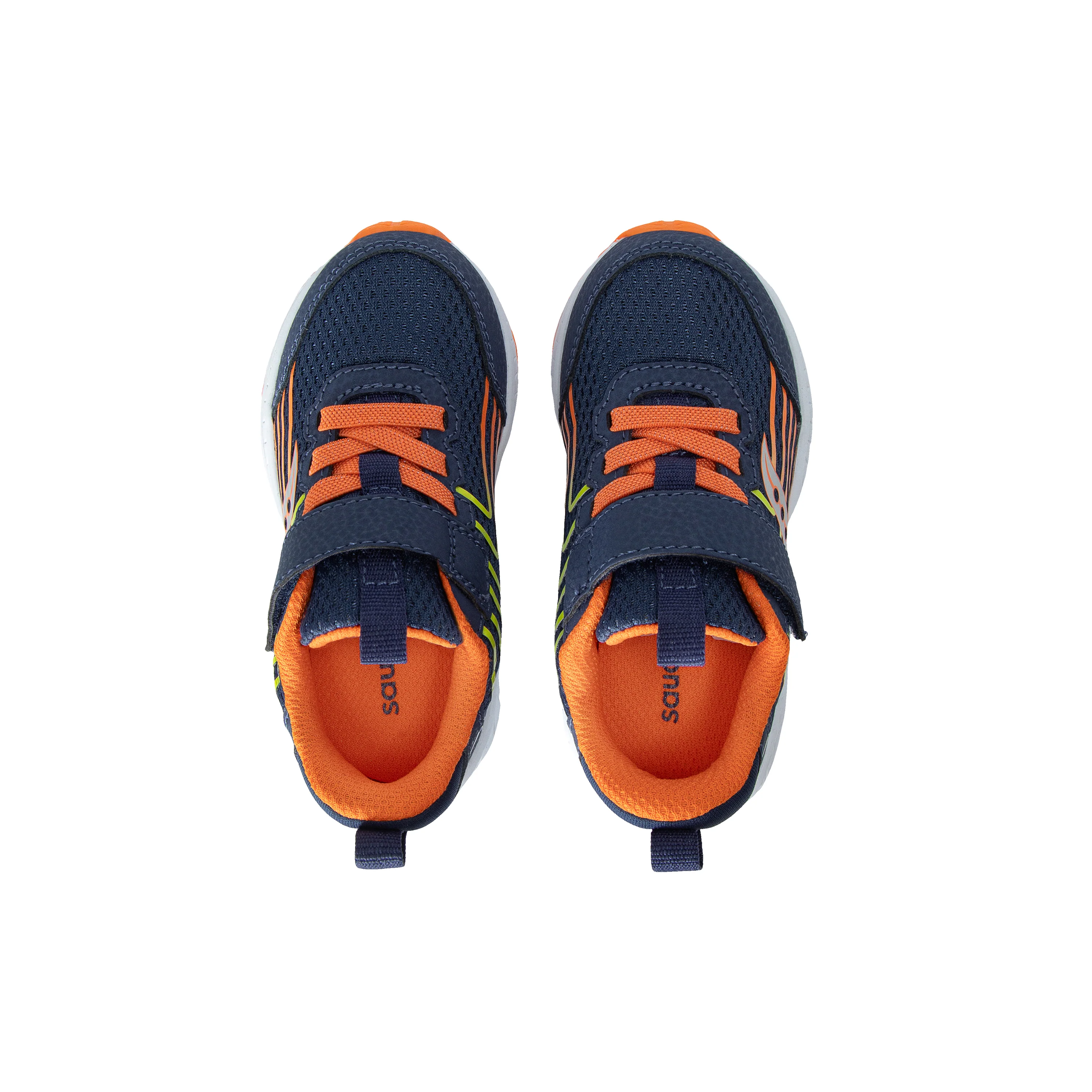 Wind 3.0 Jr. Sneaker - Big Kid Navy/Orange - Image 6