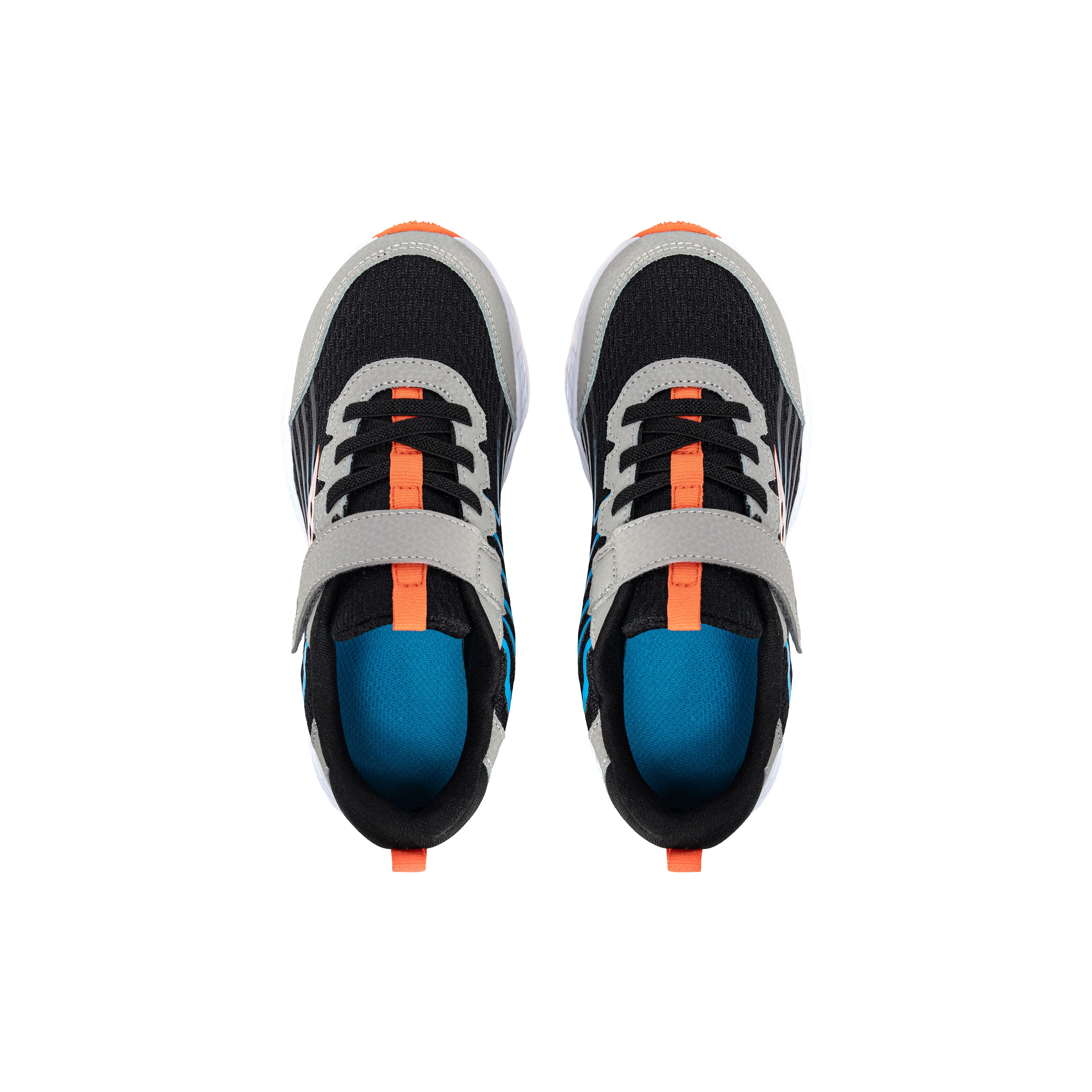 Wind 3.0 A/C Sneaker - Big Kid Black/Grey - Image 4