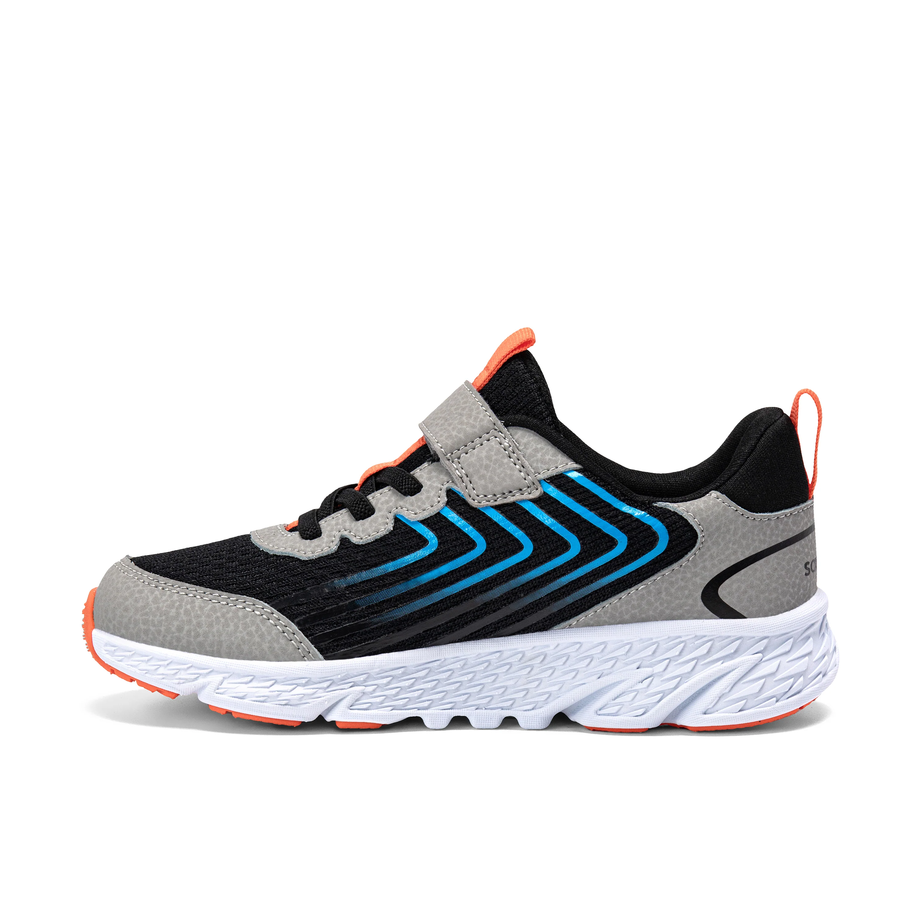 Wind 3.0 A/C Sneaker - Big Kid Black/Grey - Image 7
