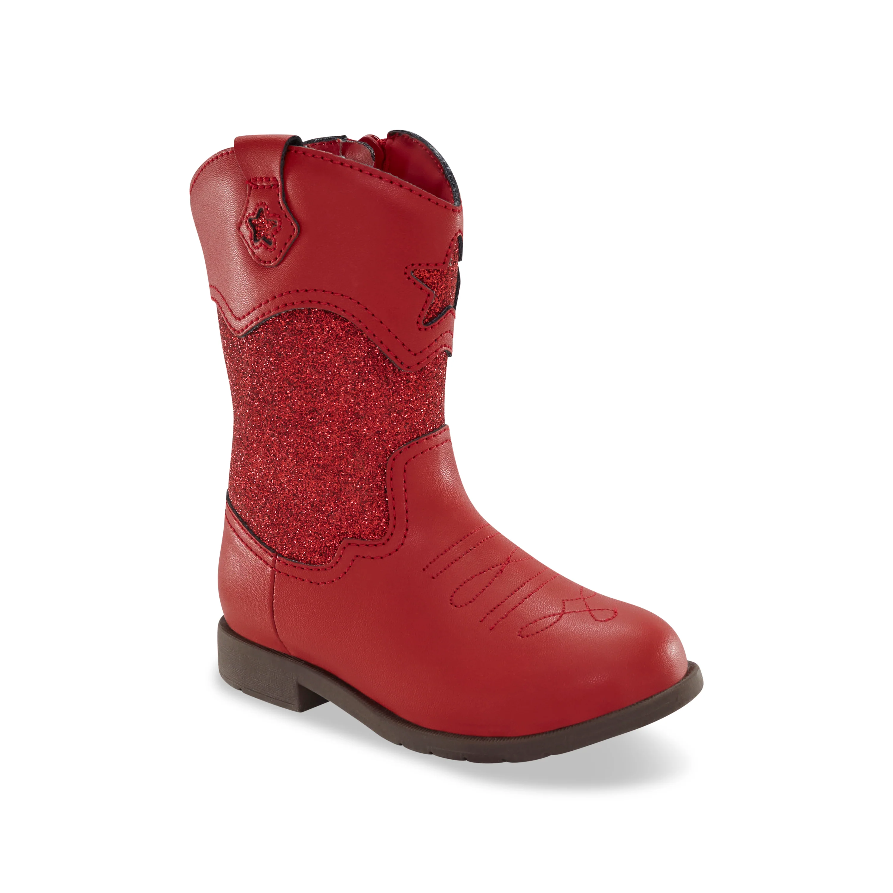 Wynona Western Boot - Big Kid Red - Image 2