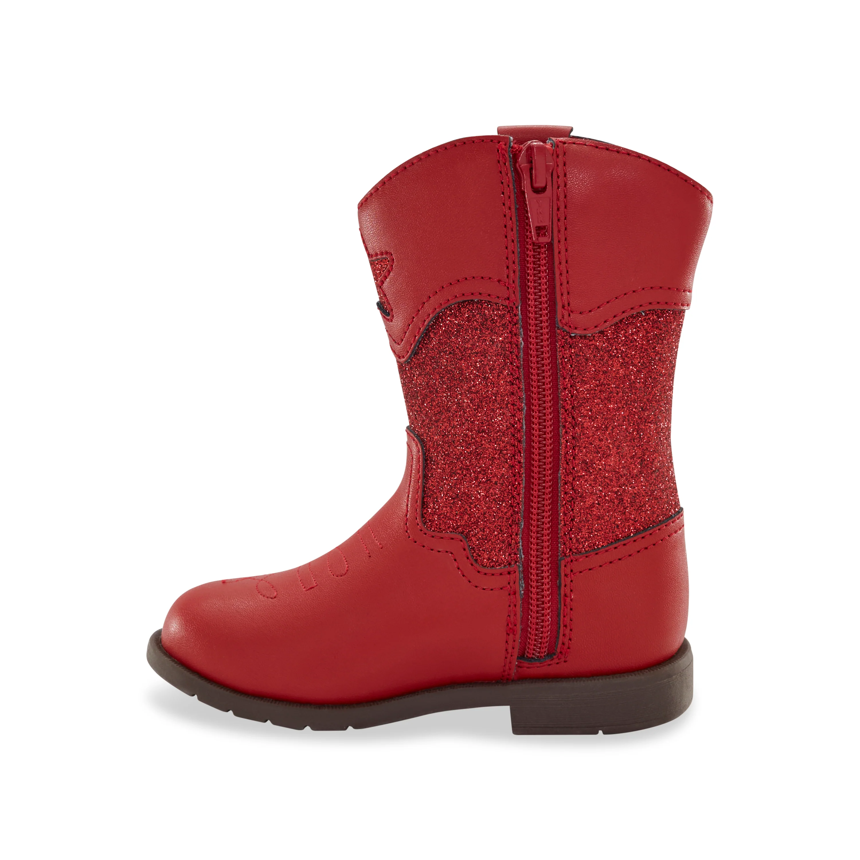 Wynona Western Boot - Big Kid Red - Image 7